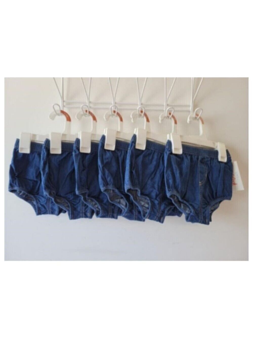 Two Cat & Jack Denim Bottoms/Diaper Cover 6-9MO NWT